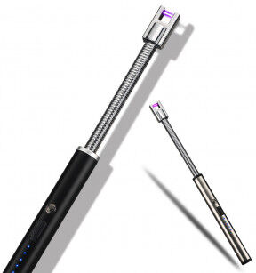 ARX Bend pitkävartinen plasmasytytin - Musta - Matta ARX Bend pitkävartinen plasmasytytin - Musta - Matta