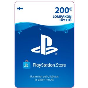 PlayStation Store PSN 200 EUR Lahjakortti / Latauskortti PlayStation Store PSN 200 EUR Lahjakortti / Latauskortti