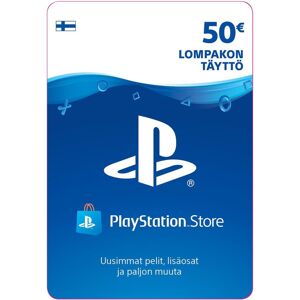 PlayStation Store PSN 50 EUR Lahjakortti / Latauskortti PlayStation Store PSN 50 EUR Lahjakortti / Latauskortti