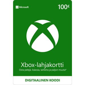 Microsoft Xbox Lahjakortti 100 EUR Microsoft Xbox Lahjakortti 100 EUR