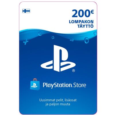 PlayStation Store PSN 200 EUR Lahjakortti / Latauskortti PlayStation Store PSN 200 EUR Lahjakortti / Latauskortti