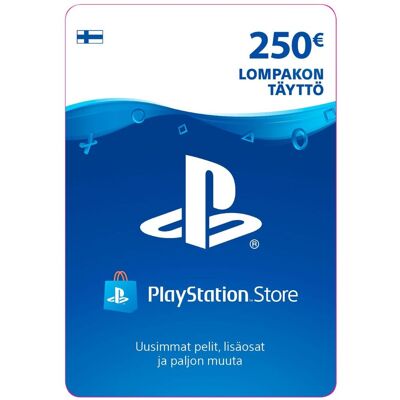 PlayStation Store PSN 250 EUR Lahjakortti / Latauskortti PlayStation Store PSN 250 EUR Lahjakortti / Latauskortti