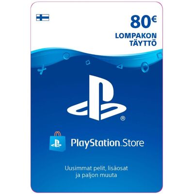 PlayStation Store PSN 80 EUR Lahjakortti / Latauskortti PlayStation Store PSN 80 EUR Lahjakortti / Latauskortti