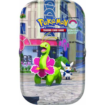 Pokemon Lumiose City Mini Tin Meganium Pokemon Lumiose City Mini Tin Meganium