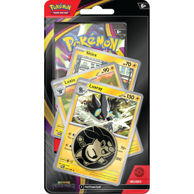 Pokemon Mega Evolution 5 Pitch Black Premium Checklane Blister: Luxray Pokemon Mega Evolution 5 Pitch Black Premium Checklane Blister: Luxray