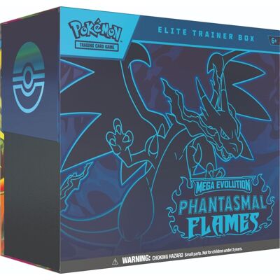 Pokemon Mega Evolution 2 Phantasmal Flames Elite Trainer Pokemon Mega Evolution 2 Phantasmal Flames Elite Trainer