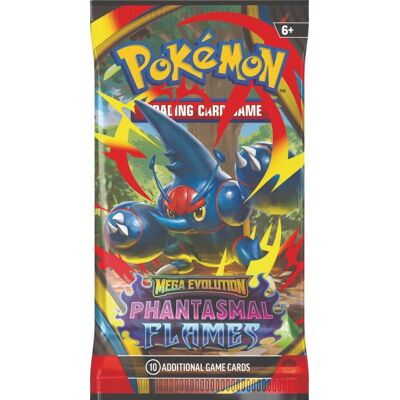 Pokemon Mega Evolution 2 Phantasmal Flames Booster Pack Pokemon Mega Evolution 2 Phantasmal Flames Booster Pack