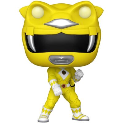 Funko Pop! Movies: Mighty Morphin Power Rangers The Movie - Yellow Ranger (Glows Funko Pop! Movies: Mighty Morphin Power Rangers The Movie - Yellow Ranger (Glows