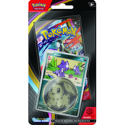 Pokemon Mega Evolution 4 Chaos Rising Checklane Blister Toxel Pokemon Mega Evolution 4 Chaos Rising Checklane Blister Toxel