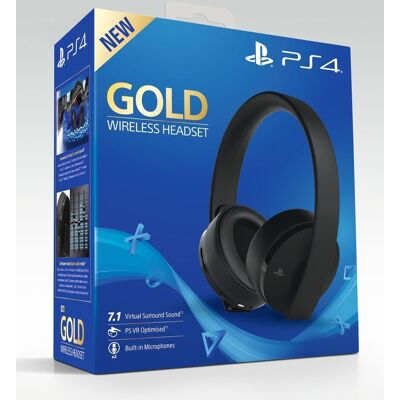 PlayStation 4 Kulta Langattomat Kuulokkeet PlayStation 4 Kulta Langattomat Kuulokkeet