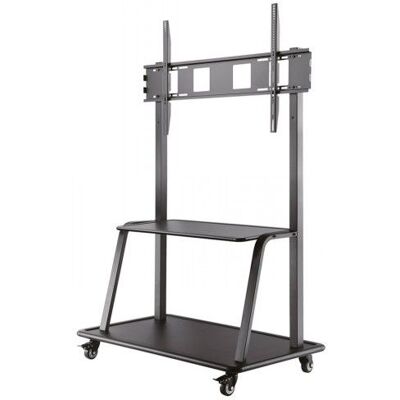 NewStar Neomounts mobile flat screen floor stand (stand+trolley) (height: 137-162 cm) NewStar Neomounts mobile flat screen floor stand (stand+trolley) (height: 137-162 cm)