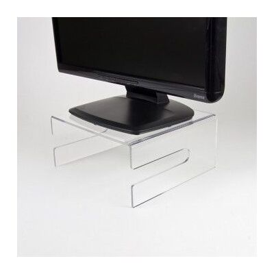 NewStar Neomounts acrylic monitor riser (fixed model) 1 screen transparent NewStar Neomounts acrylic monitor riser (fixed model) 1 screen transparent