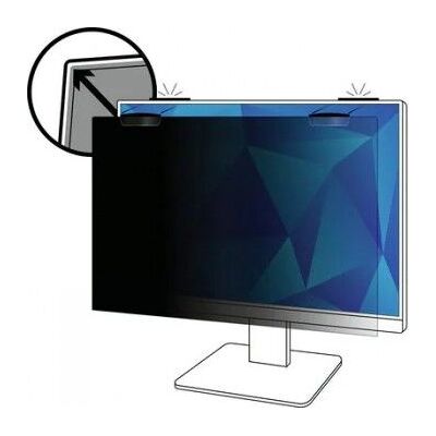 3M tietosuojakalvo näytölle 27" 16:9, full screen with magnetic attach 3M tietosuojakalvo näytölle 27" 16:9, full screen with magnetic attach