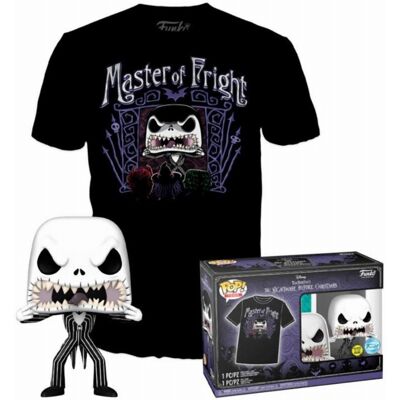 Funko Pop! & Tee (Adult): Disney The Nightmare Before Christmas - Jack Funko Pop! & Tee (Adult): Disney The Nightmare Before Christmas - Jack