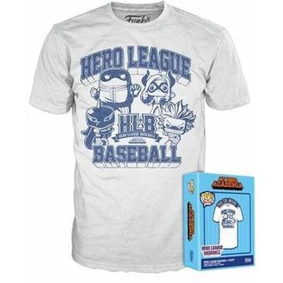 Funko Boxed Tee: My Hero Academia Baseball League (L) Funko Boxed Tee: My Hero Academia Baseball League (L)