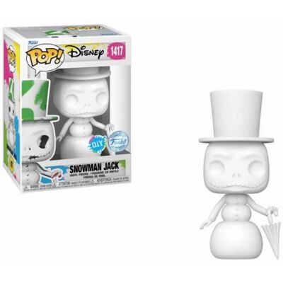 Funko Pop! Disney: The Nightmare Before Christmas - Snowman Jack (DIY) (White) Funko Pop! Disney: The Nightmare Before Christmas - Snowman Jack (DIY) (White)