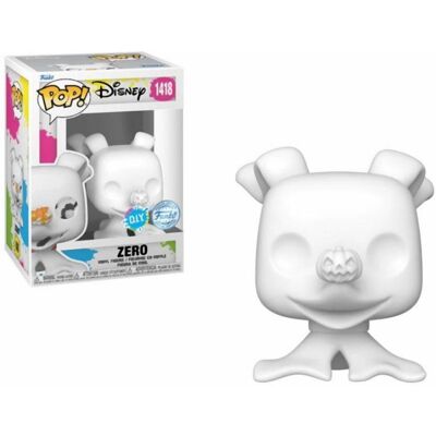 Funko Pop! Disney: The Nightmare Before Christmas - Zero (DIY) (White) (Special Funko Pop! Disney: The Nightmare Before Christmas - Zero (DIY) (White) (Special