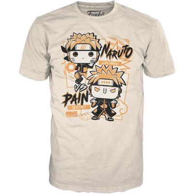 Funko Boxed Tee: Naruto Shippuden - Naruto vs Pain T-Shirt (M) Funko Boxed Tee: Naruto Shippuden - Naruto vs Pain T-Shirt (M)
