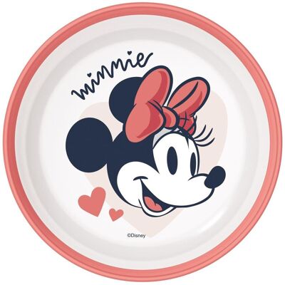 Stor Disney: Minnie Mouse Heart Full Non Slip Bicolor Premium Bowl (10792) Stor Disney: Minnie Mouse Heart Full Non Slip Bicolor Premium Bowl (10792)