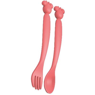 Stor Disney: Minnie Mouse - Toddler 2 Pcs Pp Shaped Cutlery Set (13325) Stor Disney: Minnie Mouse - Toddler 2 Pcs Pp Shaped Cutlery Set (13325)
