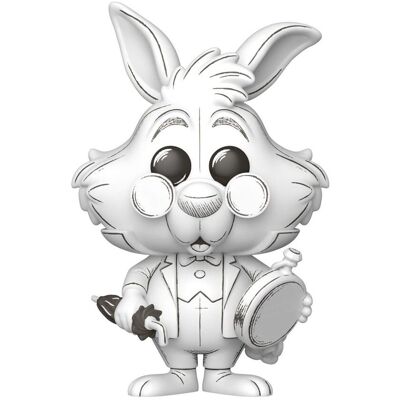 Funko Pop! Disney: Alice in Wonderland (Sketched) - White Rabbit #1650 Vinyl Funko Pop! Disney: Alice in Wonderland (Sketched) - White Rabbit #1650 Vinyl