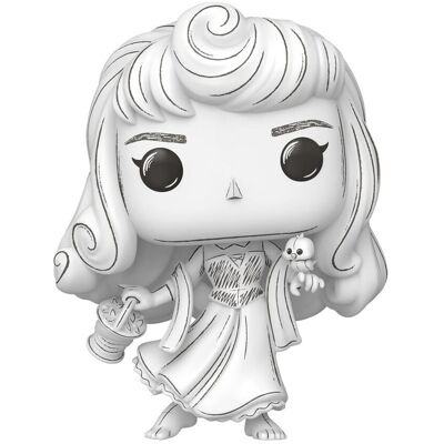 Funko Pop! Disney: Sleeping Beauty - Aurora (Sketched) #1646 Vinyl Figure Funko Pop! Disney: Sleeping Beauty - Aurora (Sketched) #1646 Vinyl Figure