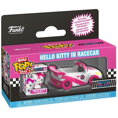 Funko Bitty Pop! Rides: Hello Kitty and Friends Tokyo Speed - Hello Kitty in Funko Bitty Pop! Rides: Hello Kitty and Friends Tokyo Speed - Hello Kitty in