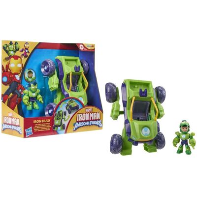 Hasbro Marvel: Iron Man And His Awesome Friends - Iron Hulk - 2 in 1 Mech Suit Hasbro Marvel: Iron Man And His Awesome Friends - Iron Hulk - 2 in 1 Mech Suit