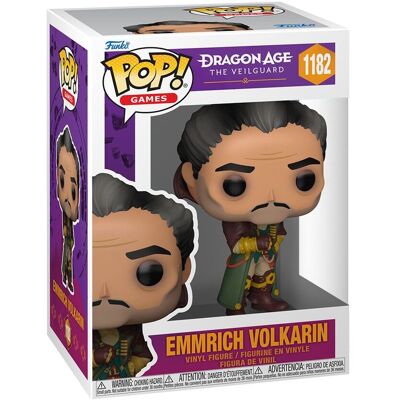Funko Pop! Games: Dragon Age - The Veilguard - Emmrich Volkarin #1182 Vinyl Funko Pop! Games: Dragon Age - The Veilguard - Emmrich Volkarin #1182 Vinyl