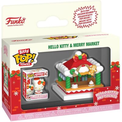 Funko Bitty Pop! Towns: Hello Kitty And Friends (Holiday) - Hello Kitty & Funko Bitty Pop! Towns: Hello Kitty And Friends (Holiday) - Hello Kitty &