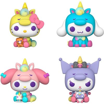 Funko Pop! 4-Pack: Hello Kitty and Friends - Hello Kitty, Cinnamoroll, My Funko Pop! 4-Pack: Hello Kitty and Friends - Hello Kitty, Cinnamoroll, My