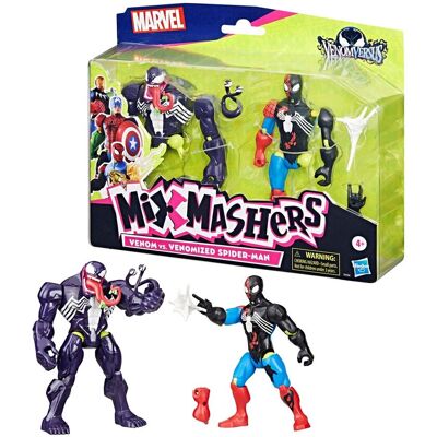 Hasbro Transformers: MixMashers - Multipack Venom vs. Venomized Spider-Man Hasbro Transformers: MixMashers - Multipack Venom vs. Venomized Spider-Man