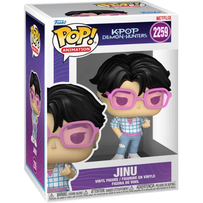 Funko Pop! K-Pop Demon Hunters Jinu W/CH Funko Pop! K-Pop Demon Hunters Jinu W/CH