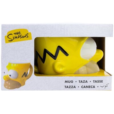 3D Homer Simpson Keramiikka Mug 440ml Suuri - Mug 3D Homer Simpson Keramiikka Mug 440ml Suuri - Mug