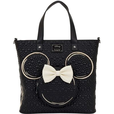 Loungefly Disney: Minnie Mouse Sketched Convertible Backpack & Tote Bag Loungefly Disney: Minnie Mouse Sketched Convertible Backpack & Tote Bag