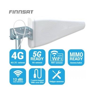 Finnsat fs5000 5g/4g/3g/gsm suunta-antenni Finnsat fs5000 5g/4g/3g/gsm suunta-antenni
