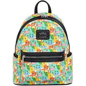 Loungefly Pokemon: Pikachu And Starters Aop Mini Backpack (PMBK0331) Loungefly Pokemon: Pikachu And Starters Aop Mini Backpack (PMBK0331)
