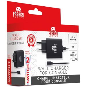 Trade Invaders Nintendo Switch 2 virtalähde - 30W - Musta Trade Invaders Nintendo Switch 2 virtalähde - 30W - Musta
