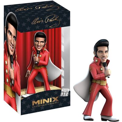 Minix Collectible Figurines: Elvis Presley - Red Suit - Figure 12cm (MNX18918) Minix Collectible Figurines: Elvis Presley - Red Suit - Figure 12cm (MNX18918)