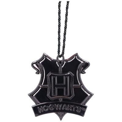 Harry Potter Hogwarts Crest (Silver) Hanging Ornament 6cm Harry Potter Hogwarts Crest (Silver) Hanging Ornament 6cm