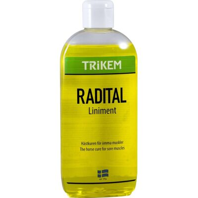 Trikem Radital Liniment 500ml - Lihasrentoutus Trikem Radital Liniment 500ml - Lihasrentoutus