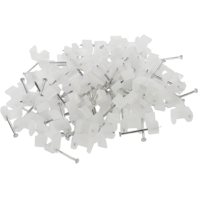 NQ Power Kaapelikiinnikkeet, litteä 3x5mm, neutraali, 100 kpl. NQ Power Kaapelikiinnikkeet, litteä 3x5mm, neutraali, 100 kpl.