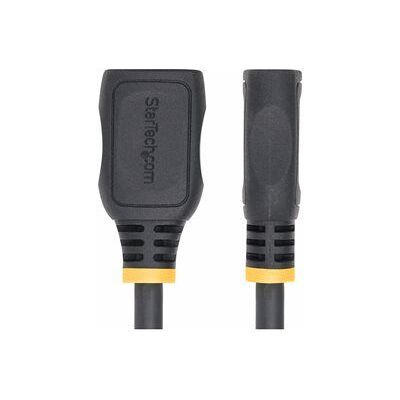 Startech.com 6.6ft 2m hdmi 2.0 extension cable high speed hdmi port saver cable Startech.com 6.6ft 2m hdmi 2.0 extension cable high speed hdmi port saver cable