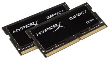 Kingston 16GB 2666MHz DDR4 CL15 SODIMM (Kit of 2) HyperX Impact