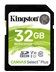 Kingston 32GB SDHC Canvas Select Plus 100R C10 UHS-I U1 V10