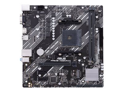 Asus PRIME A520M-K AMD Socket AM4 for 3rd Gen AMD Ryzen mATX Form Factor DDR4