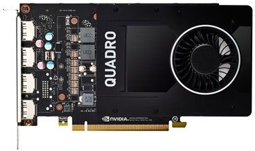 HP NVIDIA Quadro P2200 5GB 4DP GFX