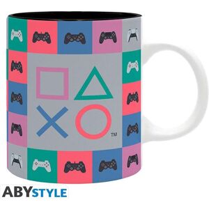 Abysse: Playstation - Controllers Mug (320ml) (ABYMUGA635) Abysse: Playstation - Controllers Mug (320ml) (ABYMUGA635)