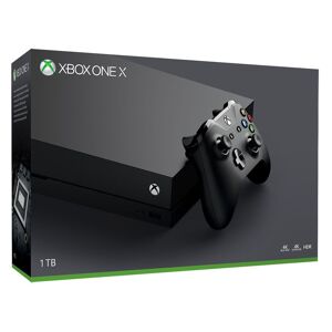 Microsoft Xbox One X 1 Tb Pelikonsoli Musta (Käytetty)