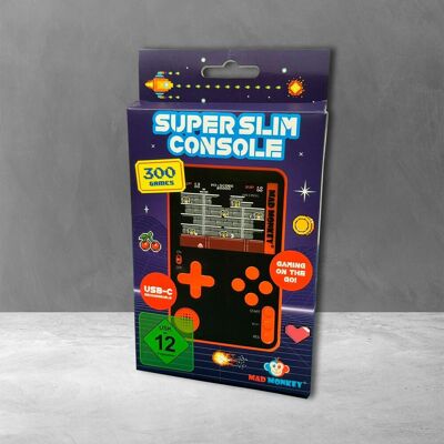MM Retro Slim-pelikonsoli (300 8 BIT-peliä) MM Retro Slim-pelikonsoli (300 8 BIT-peliä)